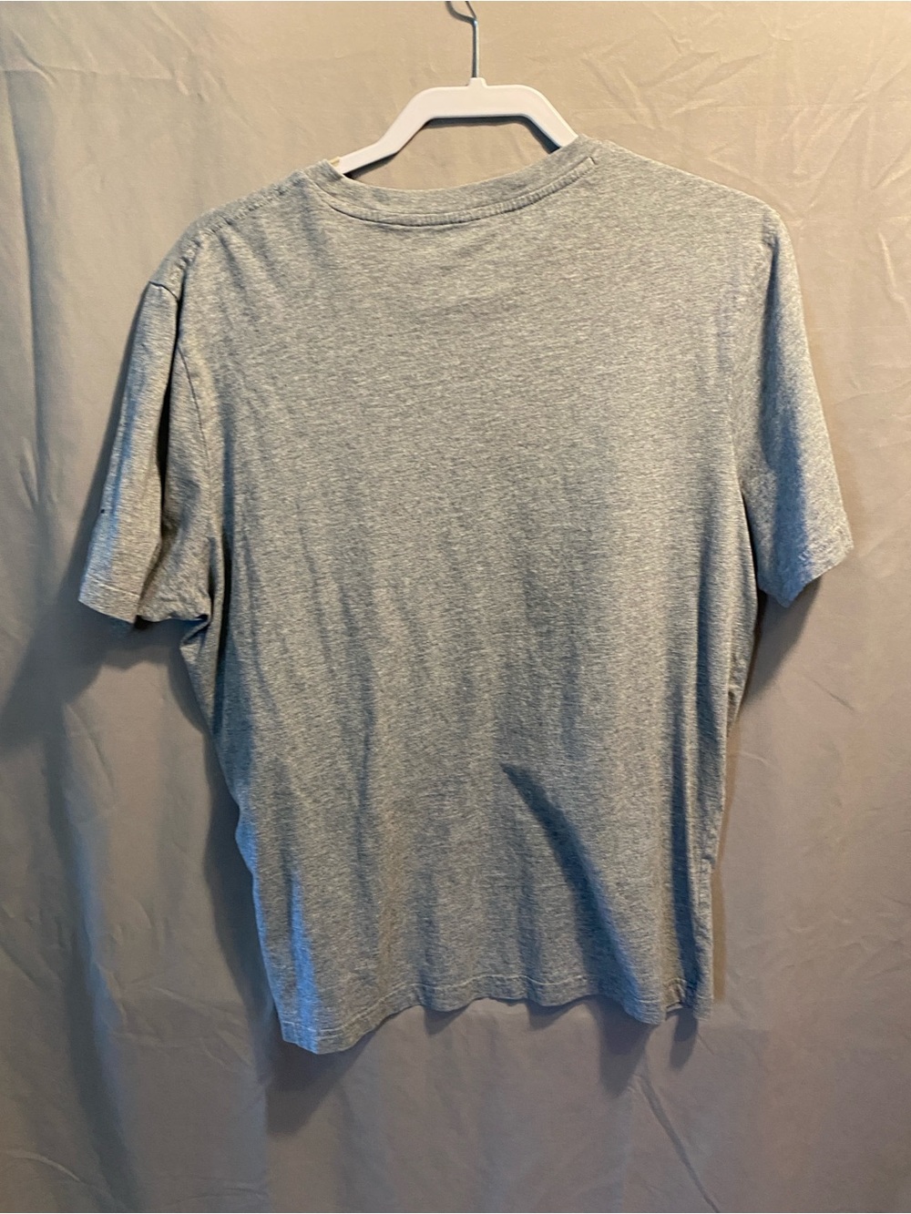 Puma Gray T-Shirt with Black Cat Logo - Picture 6 of 7